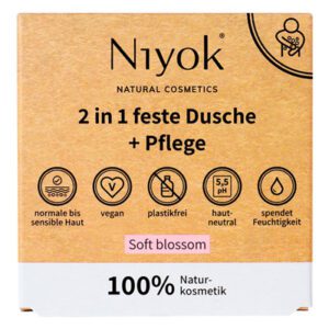 Niyok Soft Blossom douche en lotion 2-in-1